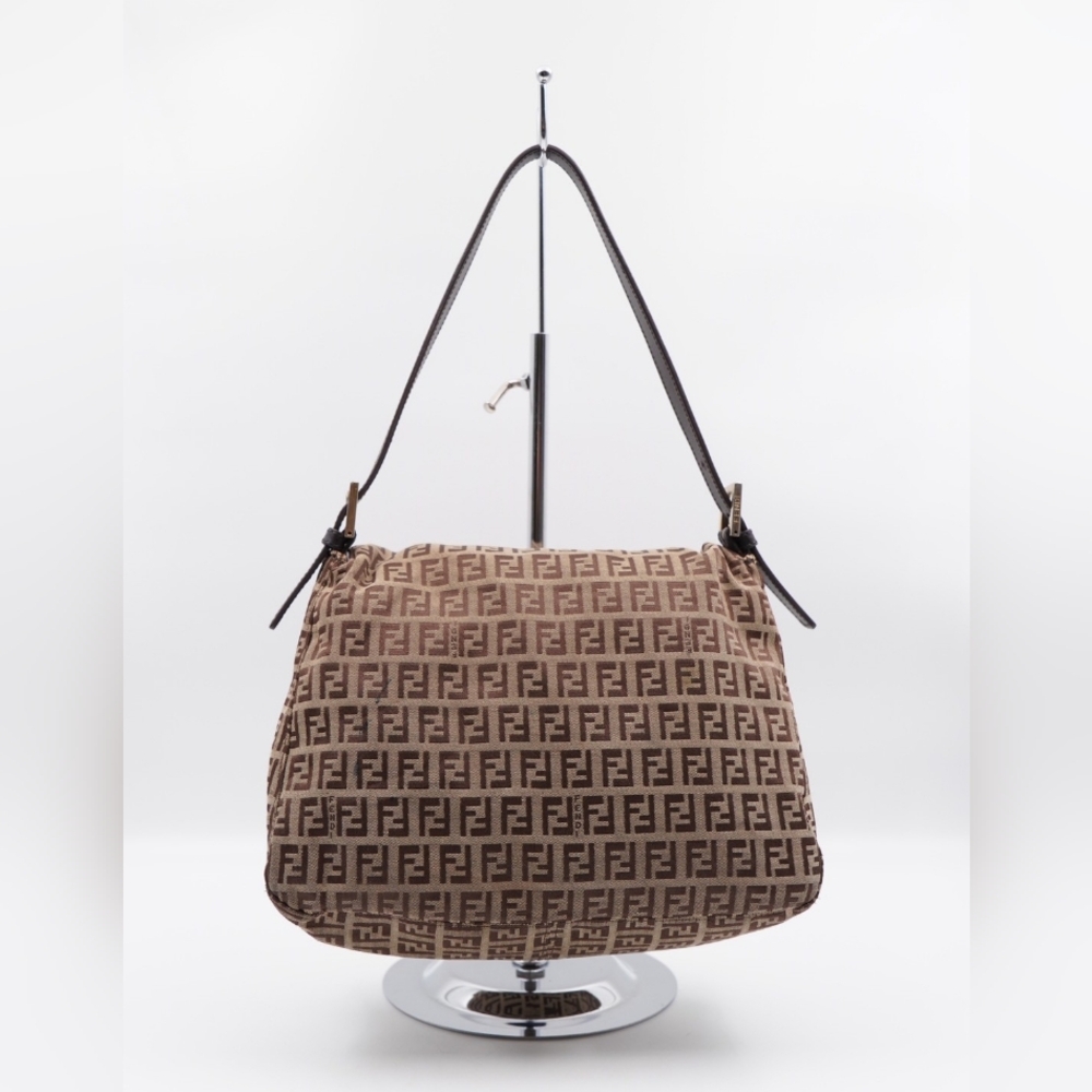 CD39 💖 FENDI Zucchino Mama Baguette - Picture 5 of 13
